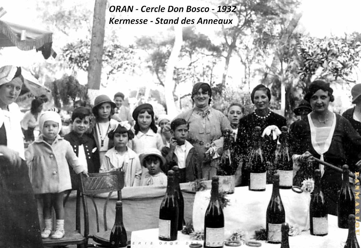 Oran - Cercle Don Bosco - Kermesse - Stand des Anneaux - 1932.jpg